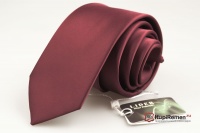 Классический галстук бордового цвета "Lider", 5.5 см