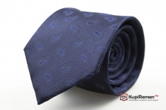 Синий мужской галстук Millionaire classic узор пейсли