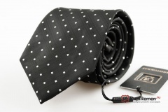 Чёрный мужской галстук ARISTOKRAT