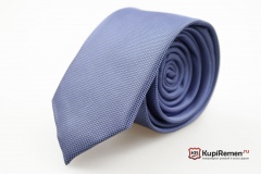 Узкий мужской галстук голубого цвета Millionaire