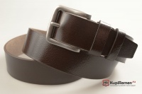 Мужской кожаный ремень NS belt большого размера
