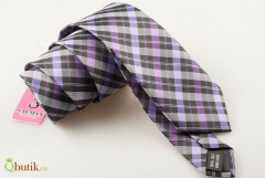 Классический галстук в клеточку "Salman", 7 см