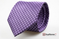 Мужской галстук фиолетового цвета Millionaire classic