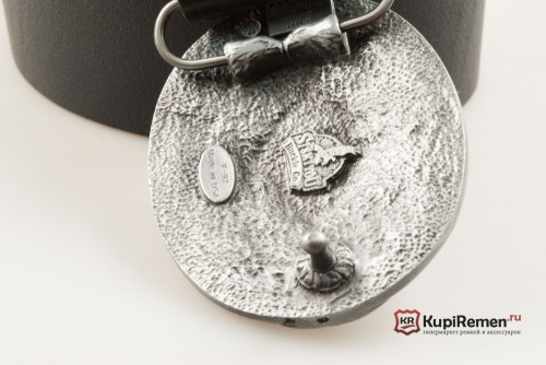 Кожаный ремень с пряжкой "Орнамент" - kupiremen.ru