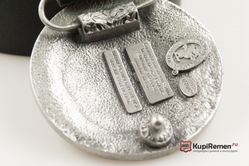Кожаный ремень с пряжкой "Кельтское солнце" - kupiremen.ru