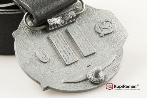Кожаный ремень с пряжкой "TARGET" (Мишень) - kupiremen.ru