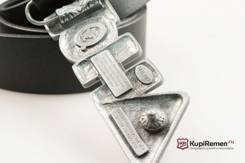Ремень с пряжкой "HOT" 3D - kupiremen.ru