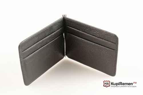 Зажим для денег kkD из натуральной кожи - kupiremen.ru