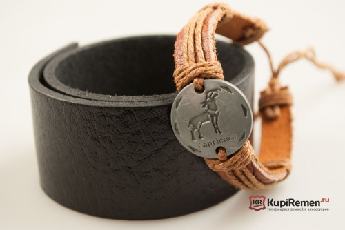 Браслет Знак зодиака "Козерог" - kupiremen.ru