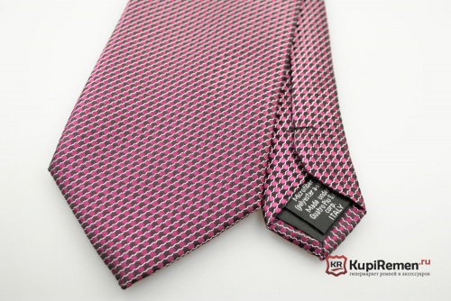 Мужской галстук цвета фуксия Millionaire classic - kupiremen.ru