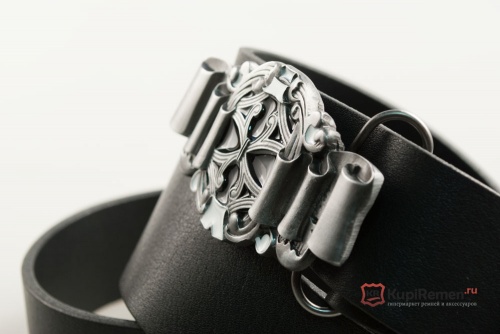 Кожаный ремень с пряжкой "CELTIC RIBBON" (Кельтская лента) 3D - kupiremen.ru