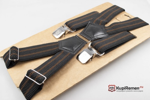X-образные подтяжки Petroleone RANGER с четырьмя клипсами - kupiremen.ru