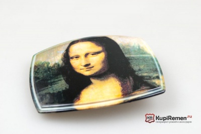 Пряжка для ремня "Мона Лиза" - kupiremen.ru