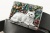 Кожаный ремень с пряжкой "CAT IN GARDEN" (Кошка в саду) 3D - kupiremen.ru