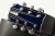 Ремень с пряжкой "GUITAR HEAD - BLUE" (Головка грифа) 3D - kupiremen.ru