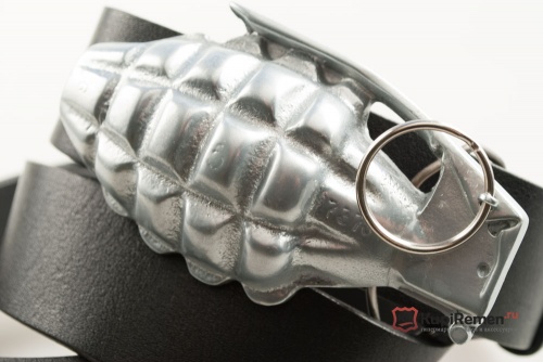 Ремень с пряжкой "HAND GRENADE" (Ручная граната) 3D - kupiremen.ru