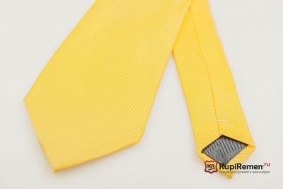 Мужской галстук Millionaire жёлтого цвета - kupiremen.ru