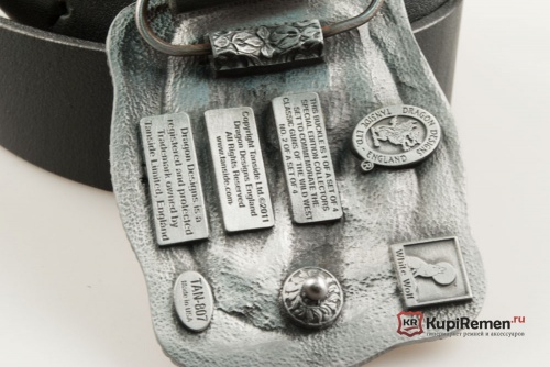 Ремень кожаный с прягой  "Colt Navy" - kupiremen.ru