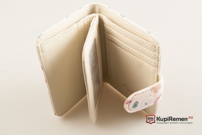 Компактный женский кошелёк "Плюшевые мишки" - kupiremen.ru