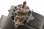 Кожаный ремень с пряжкой "Кинжал с драконом" 3D - kupiremen.ru