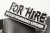 Кожаный ремень с пряжкой "For Hire good working order" - kupiremen.ru