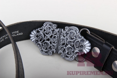Кожаный ремень с пряжкой "NURSE DESIGN BUCKLE" - kupiremen.ru