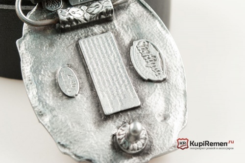 Кожаный ремень с пряжкой "ELECTRICIAN" 3D - kupiremen.ru