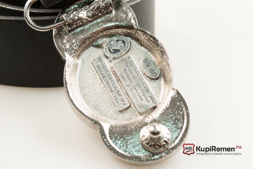 Ремень кожаный с пряжкой "Кельтские круги" - kupiremen.ru