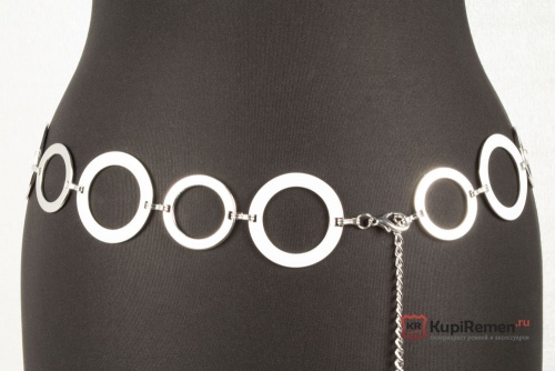 Металлический пояс-цепочка Accessory двухсторонний - kupiremen.ru