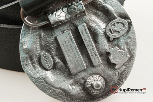 Кожаный ремень с пряжкой "CELTIC CROSS" (Кельтский крест) 3D  - kupiremen.ru