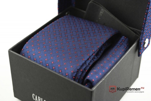 Мужской галстук с нагрудным платком CARLO CAVALLO - kupiremen.ru