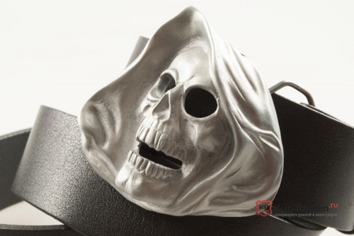 Ремень "GRIM REAPER" 3D - kupiremen.ru