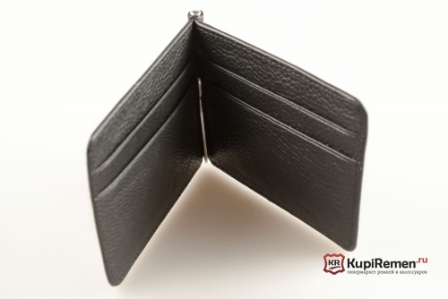 Зажим для денег kkD из натуральной кожи - kupiremen.ru