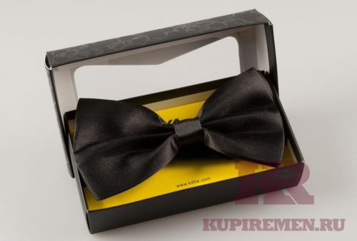 Галстук бабочка SENIOR CRAVAT  (черный) - kupiremen.ru