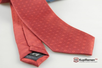 Красный мужской галстук Roberto Fabbiani - kupiremen.ru