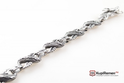 Браслет из хирургической стали Дракон - kupiremen.ru