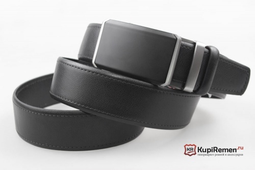 Мужской ремень с пряжкой автомат M-R - kupiremen.ru