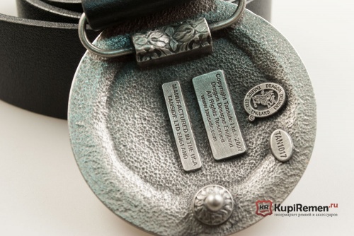 Кожаный ремень с пряжкой "CELTIC ROSE" (Кельтская роза) - kupiremen.ru