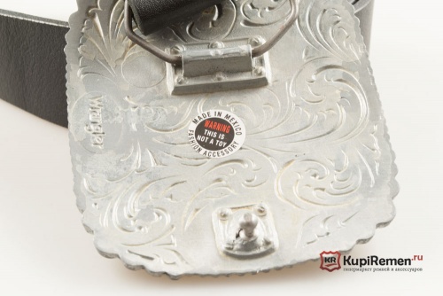 Кожаный ремень с пряжкой "Wrangler" - kupiremen.ru