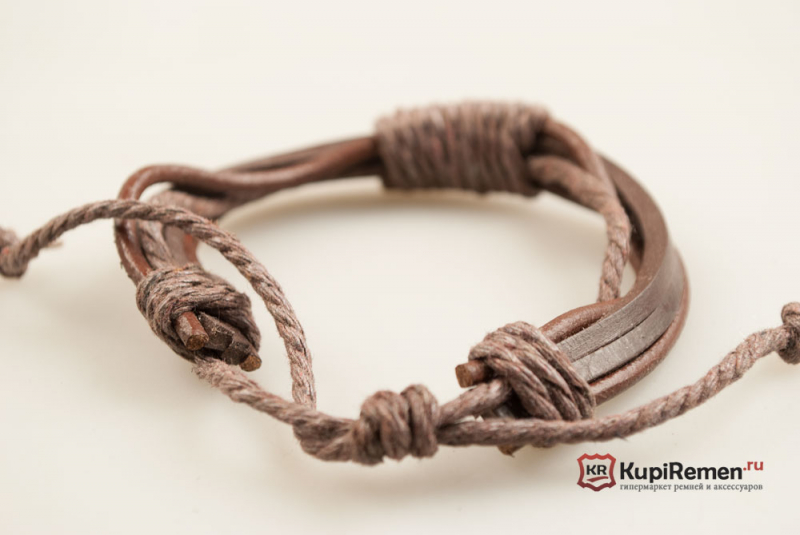 Браслет из экокожи ZG - kupiremen.ru