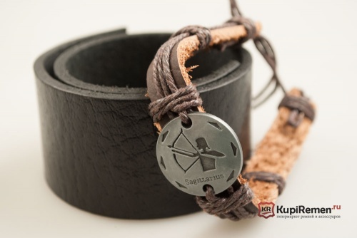 Браслет Знак зодиака "Стрелец" - kupiremen.ru