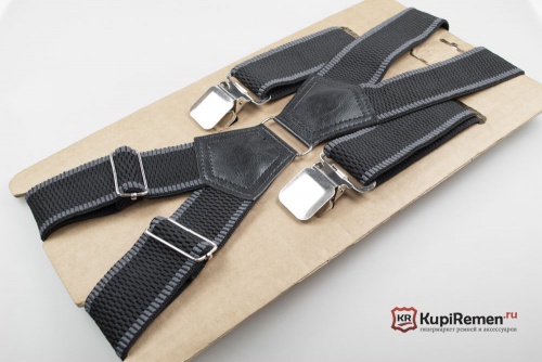 X-образные подтяжки Petroleone RANGER с четырьмя клипсами - kupiremen.ru