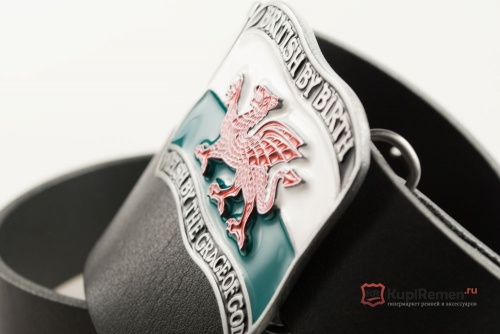 Ремень с пряжкой "SCOTTISH BY GRACE" (Валлиец) - kupiremen.ru