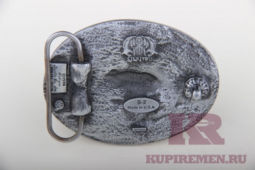 Кожаный ремень с пряжкой "Скорпион" - kupiremen.ru