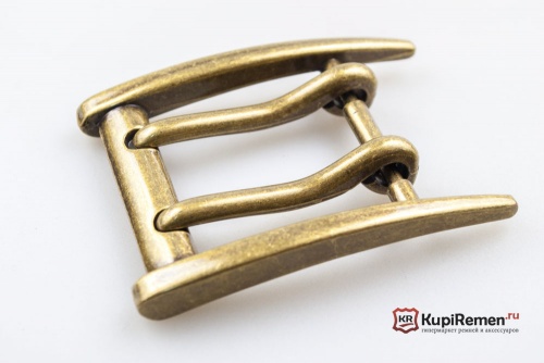 Двухшпеньковая пряжка для джинсового ремня 43 мм - kupiremen.ru