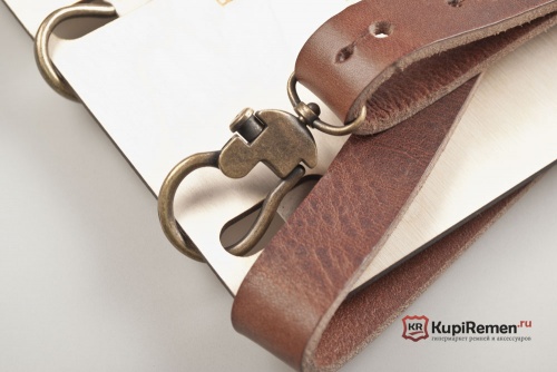 Кожаные подтяжки PANFFF с креплением к шлёвке - kupiremen.ru