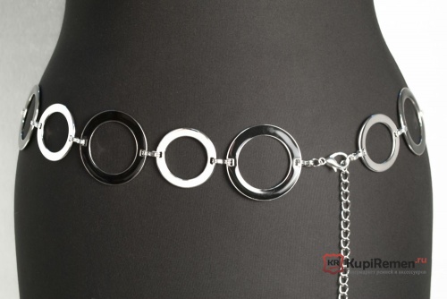 Металлический пояс-цепочка Accessory - kupiremen.ru