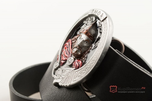 Кожаный ремень с пряжкой "Thor" (Кельт Тор) - kupiremen.ru
