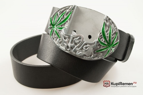 Ремень "Конопля" Zippo - kupiremen.ru