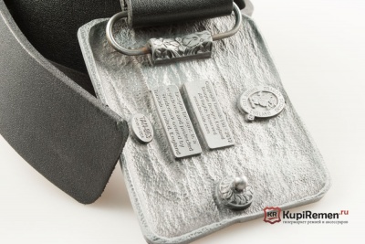 Кожаный ремень с пряжкой "CARPENTER TOOL BOX" (Инструменты плотника) 3D - kupiremen.ru